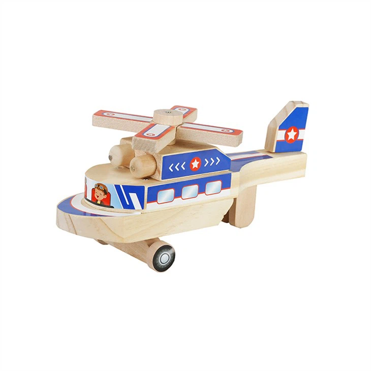Вертолет Деревянная Игрушка