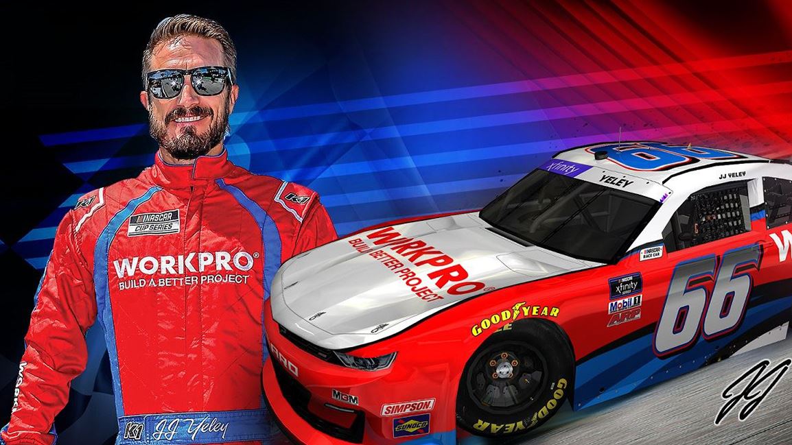 WORKPRO спонсировала 8 гонок серии NASCAR Xfinity в 2021 году