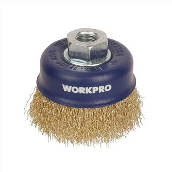 Проволочная щетка с завязками для дрели