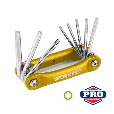 НАБОР ИЗ 8 СКЛАДНЫХ КЛЮЧЕЙ TORX