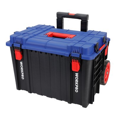 ПЛАСТИКОВЫЙ ШТАБИРУЕМЫЙ КЕЙС НА ТЕЛЕЖКЕ WORKPRO